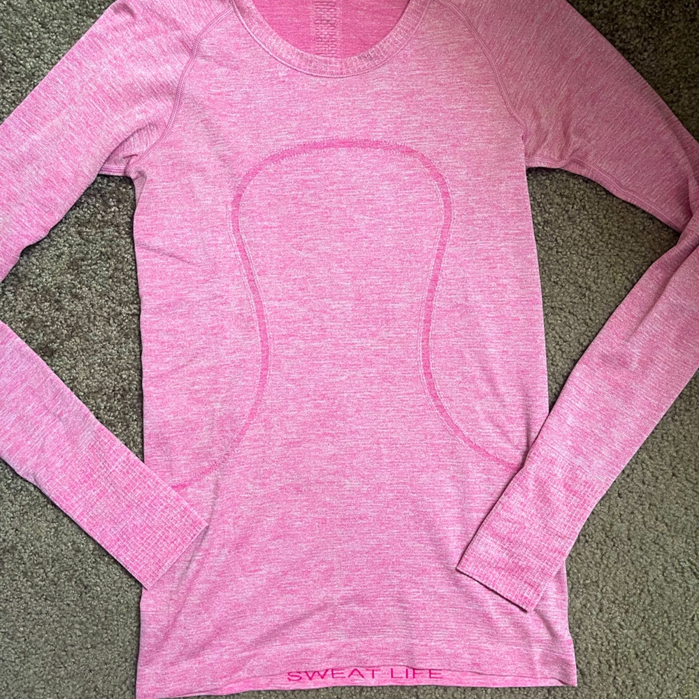 Lululemon Swiftly sparkle Long Sleeve